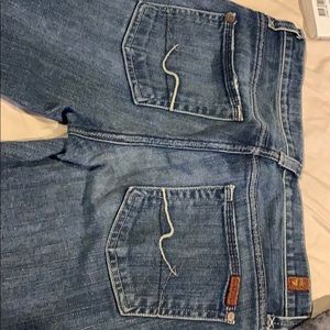 Capri length 7 for all mankind size 27 jeans